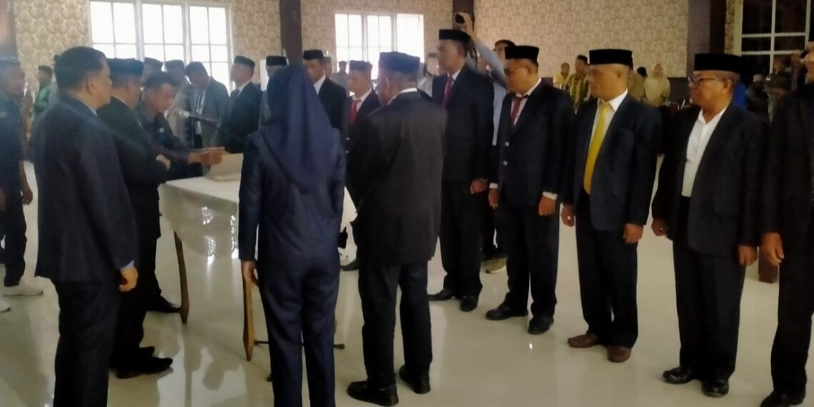 Plt Bupati Muna Mutasi Puluhan Pejabat Tinggi Pratama Ini Daftar