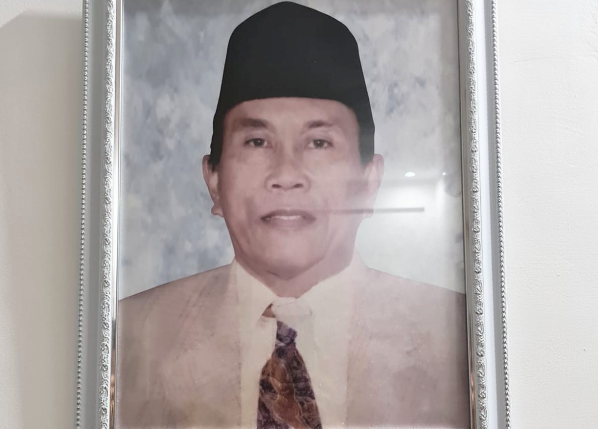 Foto Mayor TNI (Purn) H. Andi Baso Syamdaud, ayah Andi Sulolipu. Foto: Istimewa