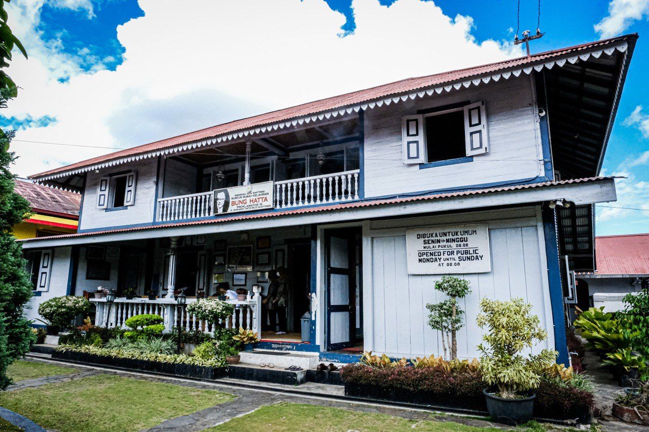 Rumah kelahiran Bung Hatta di Bukittinggi. Foto: Kemenparekraf