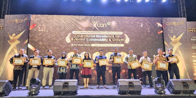 ABM Group Dianugerahi Gold Achievement Pada OPEXCON 2023 - Penasultra.id