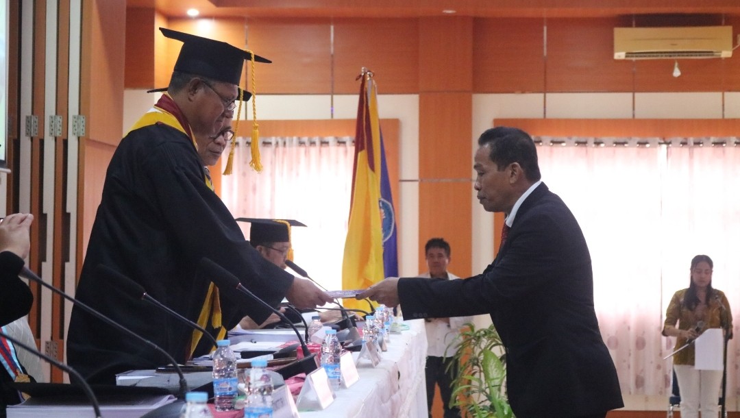 Sidang Promosi Doktor Achmad Selamet Aku. Foto: Ist