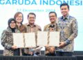 Kemenekraf-Garuda Indonesia perkuat kolaborasi promosikan IP lokal. Foto: Kemenekraf RI