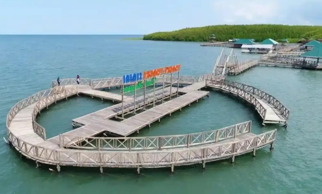 Hutan Bakau Tongke-tongke menjaga pesisir Sinjai. Foto: Nafsul