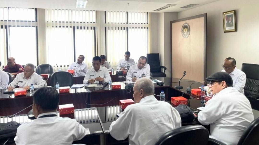Matangkan persiapan retret wartawan, PWI-Kemenhan gelar rapat khusus. Foto: Ist