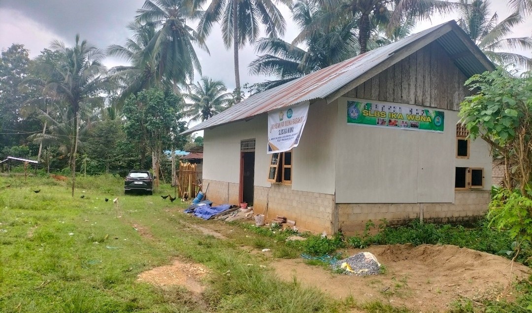 SLBS IKA Wuna yang berada di Jalan Mangga Dua, Dusun 3, Desa Ranowila, Wolasi. Foto: One