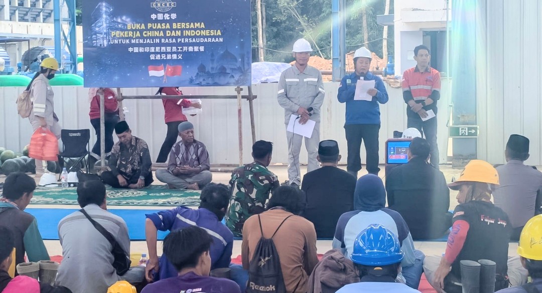 Lewat Bukber, CCESCC komitmen ciptakan lingkungan kerja harmonis. Foto: Ist
